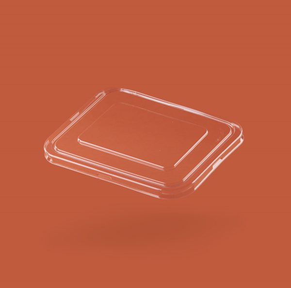 takeaway rectangular container lid